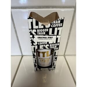 Little's Instant Coffee Christmas Spirit 1.76oz/50g Jar Flavor Infused UK Made